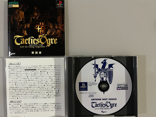 Tactics Ogre - Playstation 1 (Usado)