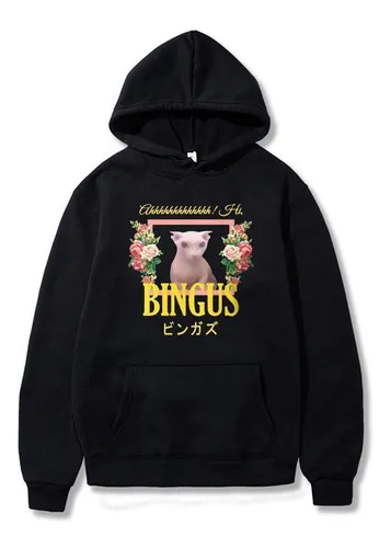 Sudadera Con Capucha Bingus Floral Aesthetic Para Hombre Str