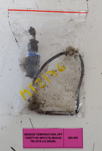 Sensor Temperatura Dpf C00071103 Maxus T60 2018 2.8 Diesel (Usado)