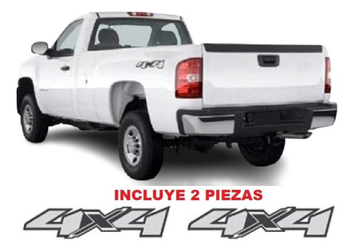 Stickers Calcomanias Calcas Para 4x4 Chevrolet 2007-2013