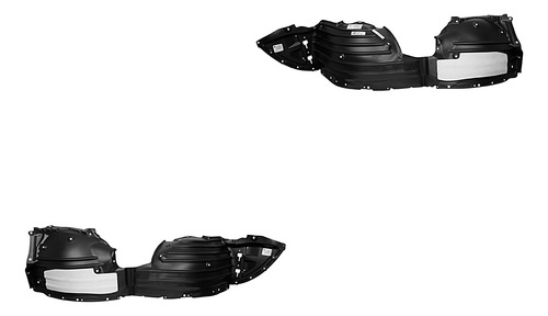 Set Tolvas Salpicaderas Delanteras Tyg P/ Mazda Cx-9 16 - 23