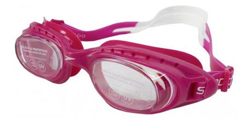 Óculos Natação Speedo Tornado Cor Rosa