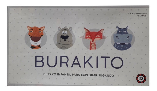 Burakito Juego De Mesa Burako Infantil Niños Ruibal