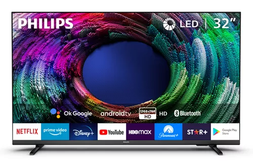 Smart Tv 32¨ Philips Android Hd 32phd6917/77 + Bluetooth