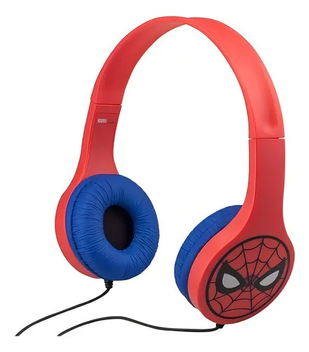 Auriculares Marvel Infantil Vincha Spiderman P/ Niños