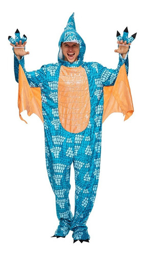 Disfraz De Dinosaurio Para Adulto, Pijamas De Animales De Halloween Para Hombre De Lujo