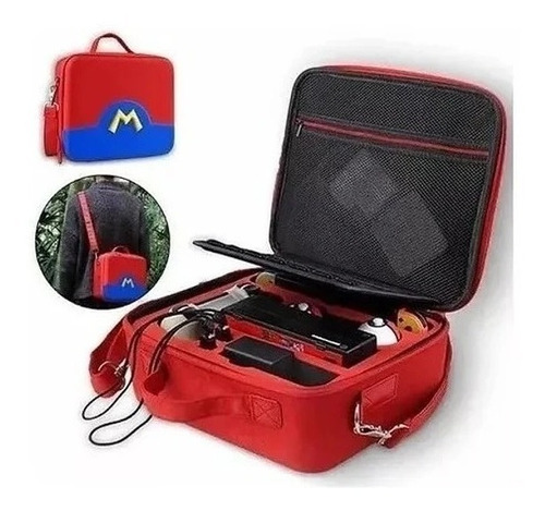 Mochila Protectora Transporte Para Videojuego Switch Retro