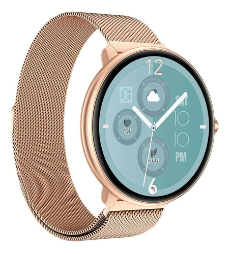 Smartwatch Cloe Mujer Recibe Llamadas Notificaciones Mesh