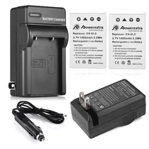 Comprar 2 X Batería En-el5 + Cargador Para Nikon Coolpix S10 P500 P5