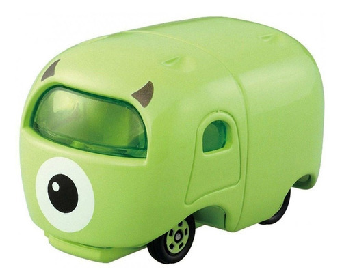 Carrinho Empilhavel Tsum Tsum Die Cast Disney - Mike Candide Cor Verde