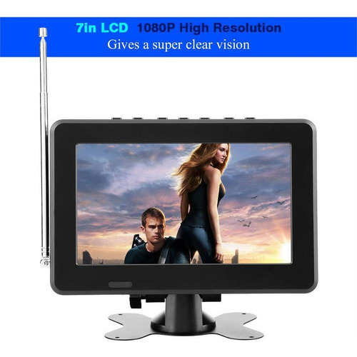 Leadstar 1080p Atsc 7 Lcd Coche Tv Digital Radio Fm Estéreo