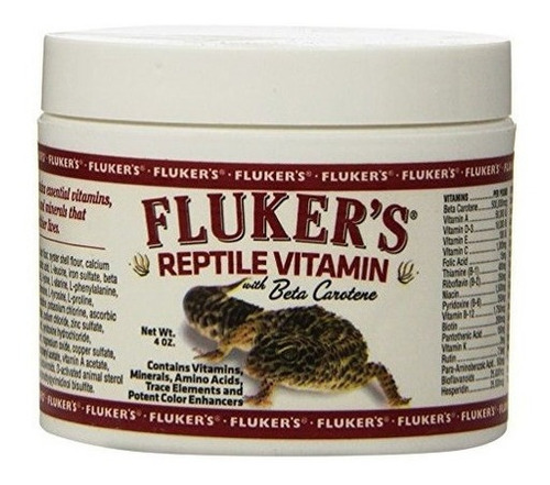 Fluker S Reta Suplemento De Reptiles De Vitamina 4oz