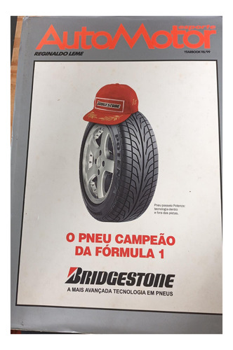 Livro, Esporte Automotor: O Pneu Campeão Da Fórmula 1, Reginaldo Leme (Usado)