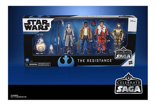 Star Wars Celebrate The Saga The Resistance - Set De 6 Fig