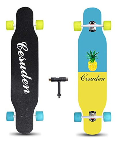 Andrimax Longboard Skateboard, 41 Pulgadas