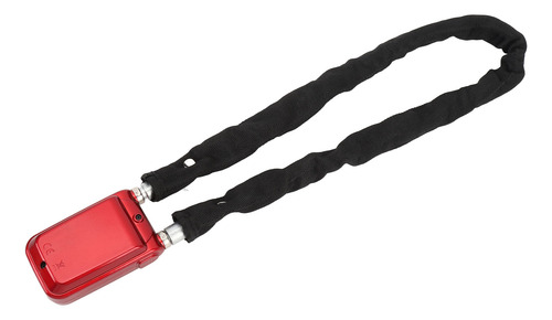 Candado Con Cadena Para Bicicleta, Alarma Combinada, Control