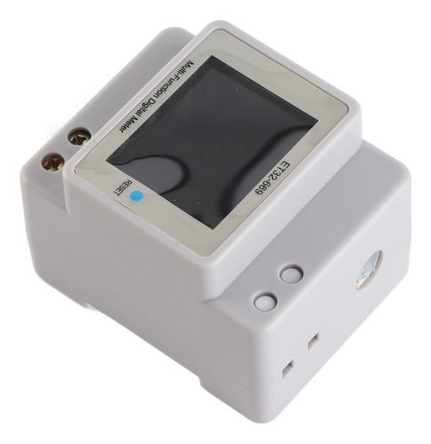 Medidor Eléctrico Lcd, Vatios Hora, Alta Precisión, Admite 2