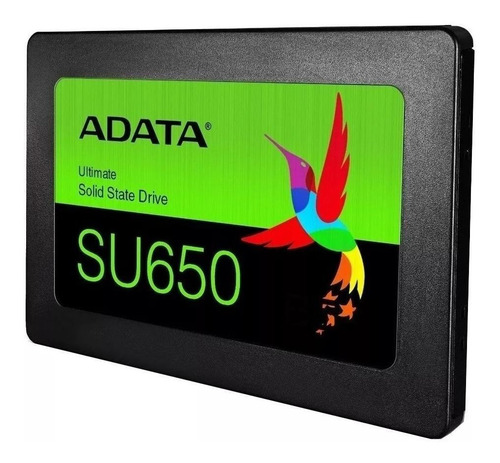 Imagen 3 de 4 de Disco De Estado Solido Ssd 960gb Sata 2.5 Adata Su650 3d