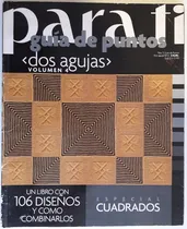Comprar Revista Para Ti Tejidos Guía De Puntos Dos Agujas V4 Liquido