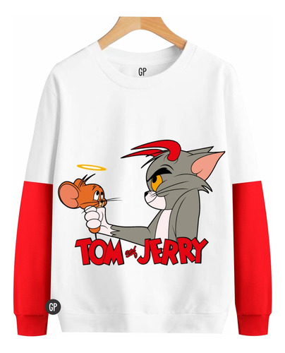 Buzos Busos Sacos Cuello Redondo Tom Y Jerry