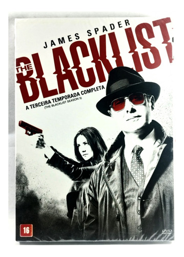 Dvd Box The Blacklist 3° Temp Completa