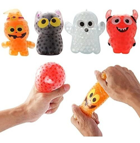 Vomaok 4 Pack Halloween Stress Balls Halloween Fidget Kn42c