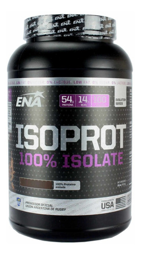 Imagen 1 de 1 de Isoprot Whey Protein Ena 100% Isolate 2lb Rapida Asimilacion