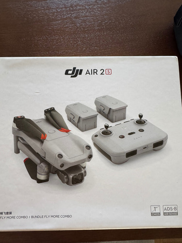 Dji Air 2s Fly More Combo - Dron 5.4k Gris (Usado)