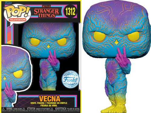 Funko Pop: Stranger Things Vecna Blacklight 1312 Xuy