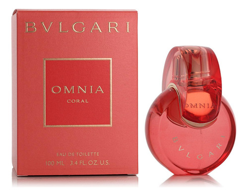 Perfume Bvlgari Omnia Coral Edt En Aerosol Para Mujer, 100 M