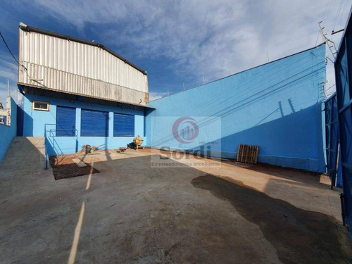 Galpão À Venda, 165 M² Por R$ 500.000,00 - Ipiranga - Ribeirão Preto/sp - Ga0025
