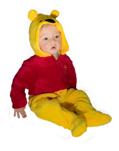 Kit 4 Mamelucos Disney para Bebé con Gorro Bordado Tigger, Winnie Pooh –  Kiss