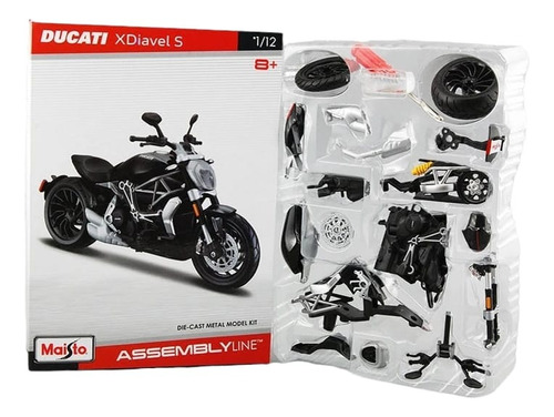 Moto Armable Ensamble Armar Montaje Escala 1:12 Ducati X