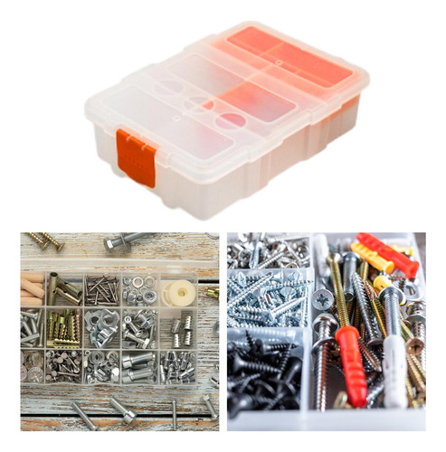 Caja Organizadora De Herramientas De Caja De Pequeño Y
