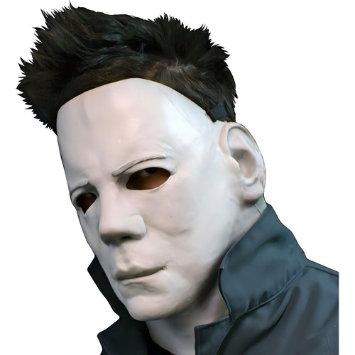 Máscara De Michael Myers Solo Cara Color Blanco Series Y Peliculas