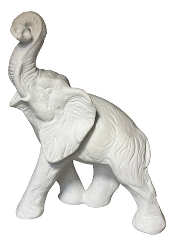 Elefante De La Suerte Para Billete De Yeso Para Pintar