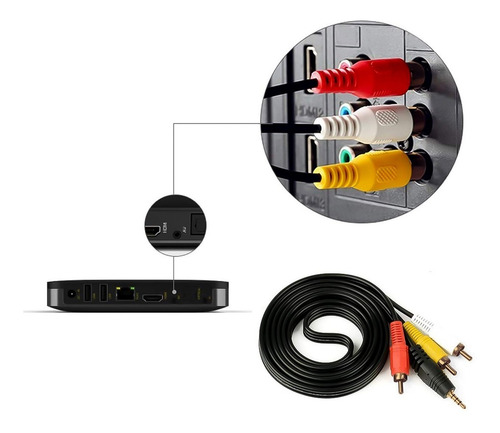 Imagen 6 de 9 de Cable De Audio Jack 3.5 Mm A Rca Macho 1.5mts - Otec