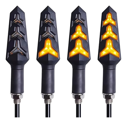 Intermitentes De Flecha Para Motocicleta Z-100403 2pz
