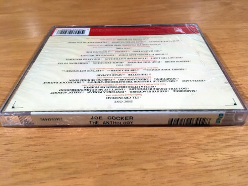 Joe Cocker The Anthology 2 Cd Usa Remastered Sellado 1999