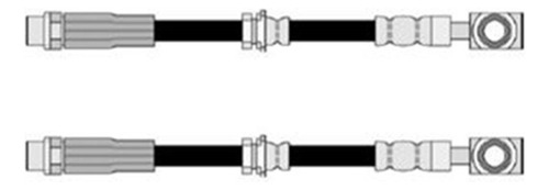 Kit X2 Flexibles Para Chevrolet Meriva-astra-zafira (del.)