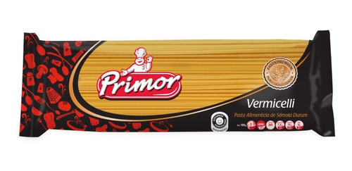 Imagen 2 de 3 de Pasta Larga Primor Vermicelli 500grs Mojitos Bodegón 3unds