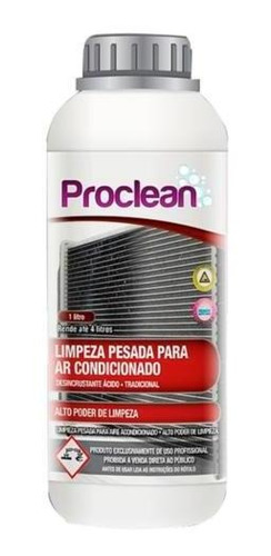 Limpeza Ar Condicionado 1l - Proclean