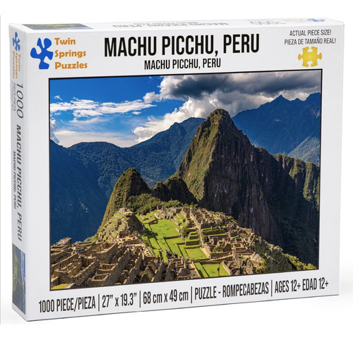 Puzzle Machu Picchu Perú Twin Spring Goods 1000 Piezas