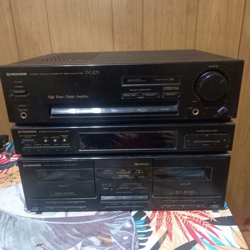 Amplificador Pioneer Dc-z95 No Funciona. Para Reparar O Repu Negro 40 W