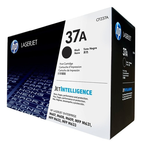 Toner Hp 37a Negro (cf237a) Nuevo Facturado