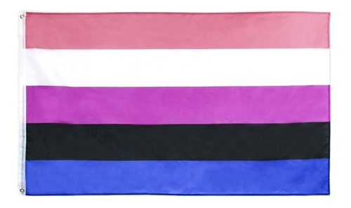 Bandera Lgbt Gender Fluid 150 Cm X 90 Cm 