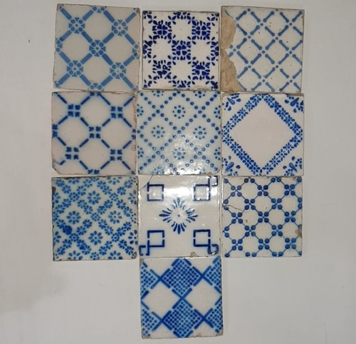 Imagen 4 de 10 de Antigua Colección 76 Azulejo Pas De Calais 7645