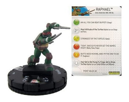 Raphael #025 Tmnt Teenage Mutant Ninja Turtles Heroclix