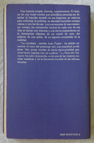 Libro- La Plaza Del Diamante - Mercè Rodoreda - Sudamericana