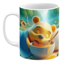 Comprar Taza Ceramica Winnie Pooh Durmiendo #23 Blanco Winnie Pooh